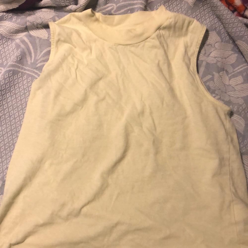 everlane mockneck tee